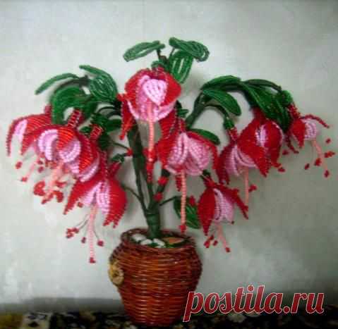 Фуксия из бисера | Доска объявлений Full Shop
