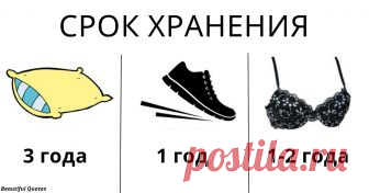 18 домашних вещей, у которых, оказывается, есть срок годности Более того, некоторые вещи могут быть вредны, даже когда выглядят почти как новенькие, предупреждает The Meaning of Life. Вот 18 предметов, которые вам, возможно, пора сменить…