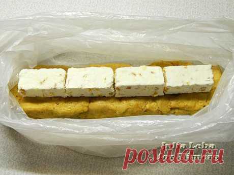 Сладкая колбаска с лукумом