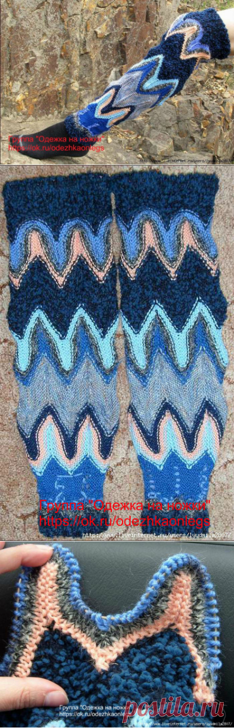 МАСТЕР - КЛАСС ОТ ALENE: ЗИГЗАГИ НА СПИЦАХ С ГИБКОЙ СВЯЗЬЮ.