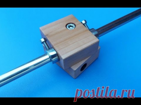 Точилка своими руками. Бонус-трек. Деревянный шарнир. How to make a sharpening system