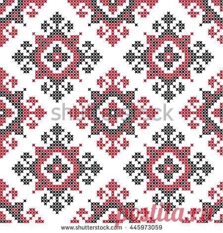 Seamless Texture Red Black Abstract Patterns Vectores En Stock 423316999 - Shutterstock