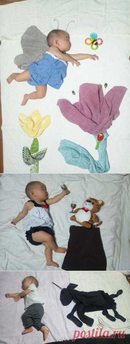 Пока малышка сладко спит...