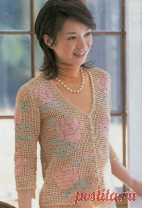 Очаровательные, летние жакеты крючком, которые вызывают желание вязать! | Вязание крючком | Дзен