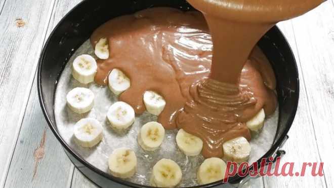 Нежный и ароматный шоколадный пирог без возни и заморочек!