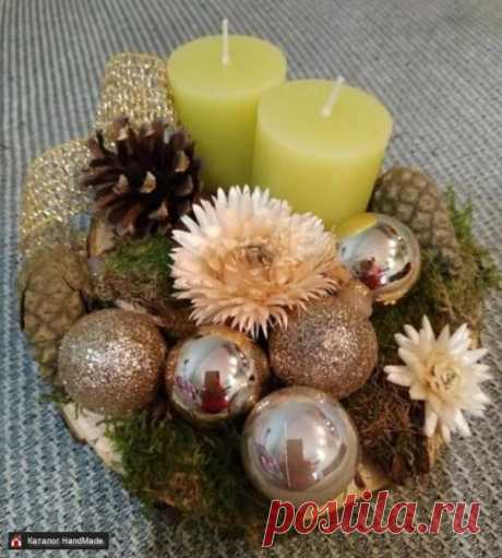 Новогоднее украшение ручной работы ручной работы купить в Минске и Беларуси, цены на HandMade
