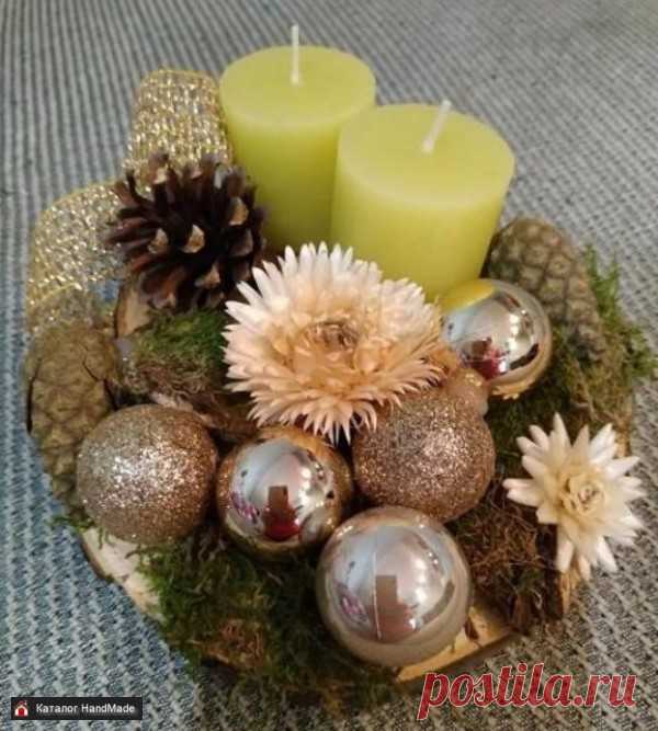Новогоднее украшение ручной работы ручной работы купить в Минске и Беларуси, цены на HandMade