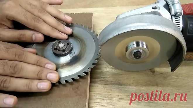 Точильный станок для дисковой пилы из болгарки. Мастер-класс от Mistry MakeTool