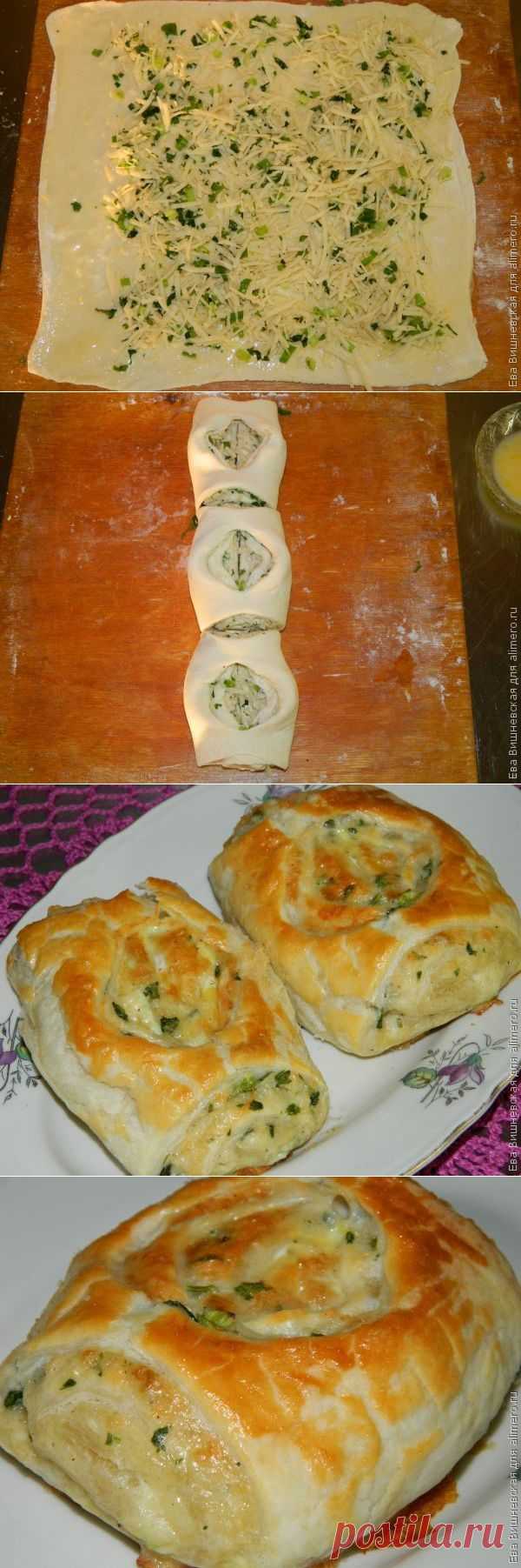 Слойки с сыром