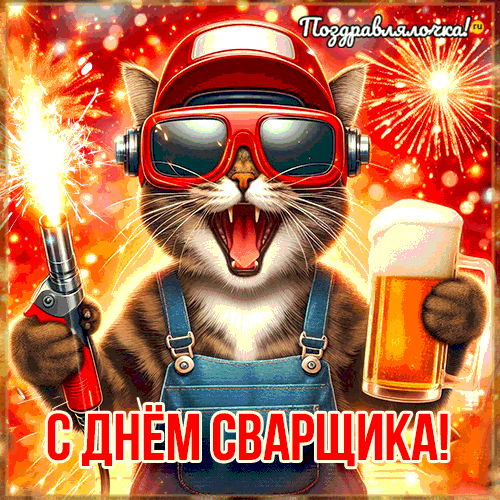 Прими поздравленья с Днем сварщика ты!
В работе пусть ждет постоянный успех.
Спокойно и слаженно, без суеты
Трудись ты всегда, не встречая помех.