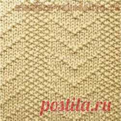 Узоры спицами