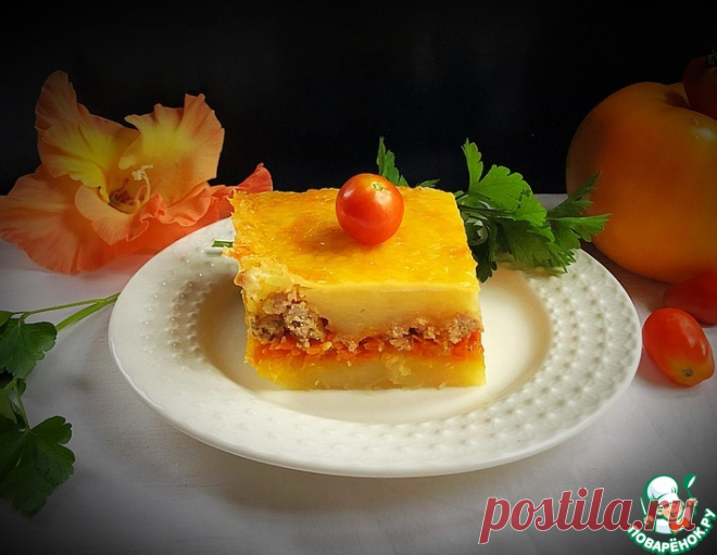 Картофельная запеканка с фаршем – кулинарный рецепт