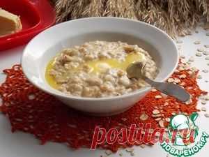 Карамельная геркулесовая каша