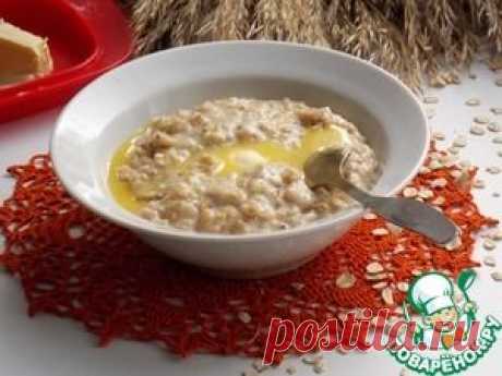 Карамельная геркулесовая каша