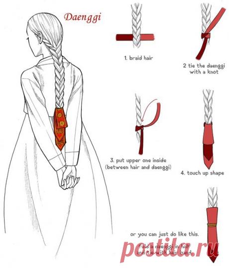 Китайские народные косички (подборка)