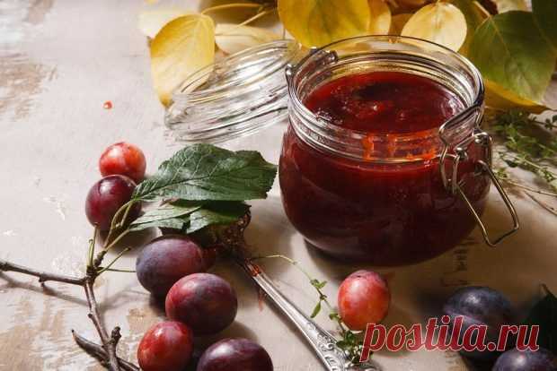 Сливовый джем с агар-агаром — Домашняя кулинария