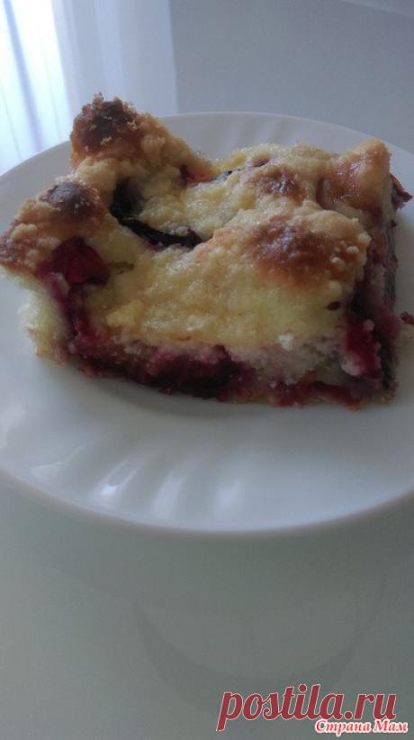 Баварский пирог со сливами - Страна Мам