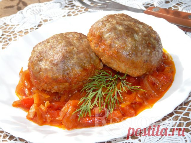 Гречаники с овощным соусом - очень сочные, вкусные и полезные! | Ваши любимые рецепты