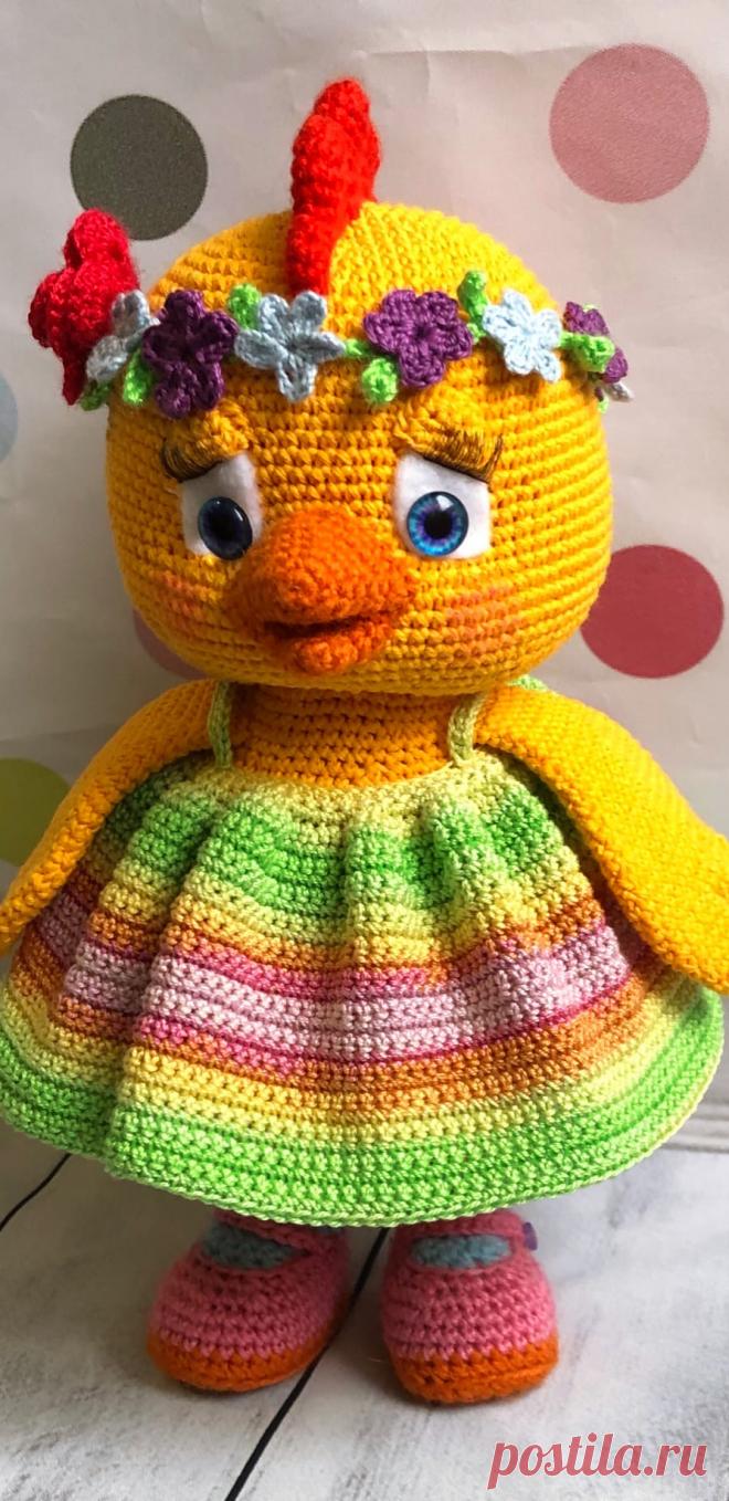 PDF Цыпочка крючком. FREE crochet pattern; Аmigurumi bird patterns. Амигуруми схемы и описания на русском. Вязаные игрушки и поделки своими руками #amimore - Цыпленок, цыплята.
