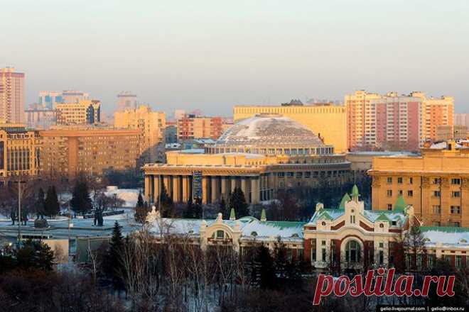 Зимний Новосибирск. Фотоэкскурсия