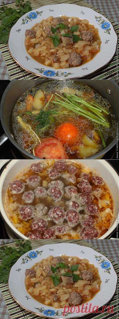 Айнтопф с капустой и фрикадельками / Рецепты с фото