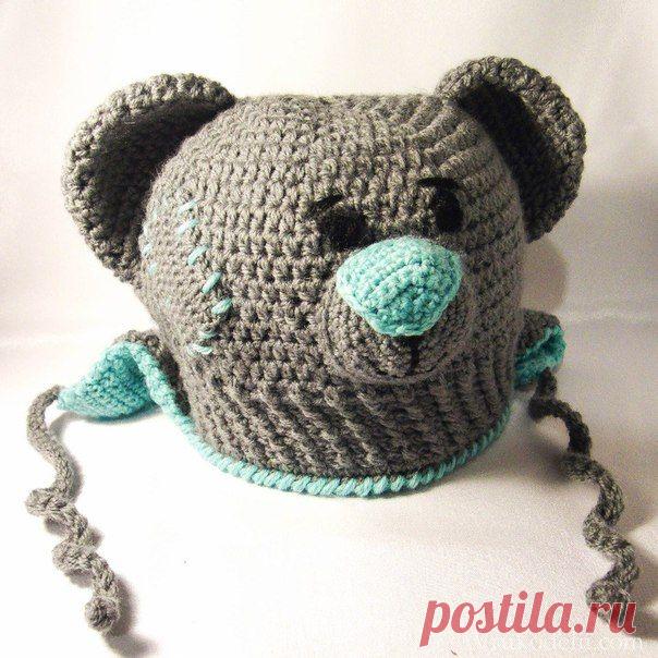 Детская шапочка «Мишка Тедди»