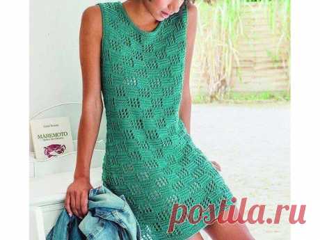 7 летних платьев, которые легко связать. Схемы прилагаются | Давай повяжем | Яндекс Дзен