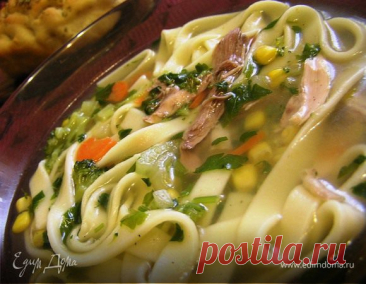 Куриный суп-лапша с брокколи и кукурузой — Пошаговый рецепт приготовления с фото 2025 | Простые и вкусные рецепты в домашних условиях EdimDoma.ru Куриный суп-лапша с брокколи и кукурузой 2025 один из лучших домашних рецептов. Узнайте все секреты приготовления вкусного блюда в домашних условиях с пошаговыми фото. Простые рецепты для каждого дня на EdimDoma.ru