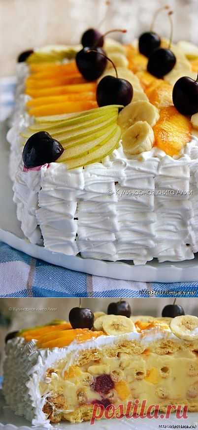 Потрясающий торт Тропиканка.