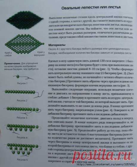 Кленовые листья из бисера, мастеркласс / Бисероплетение, поделки и украшения из бисера, мастер классы и схемы / КлуКлу. Рукоделие - бисероплетение, квиллинг, вышивка крестом, вязание