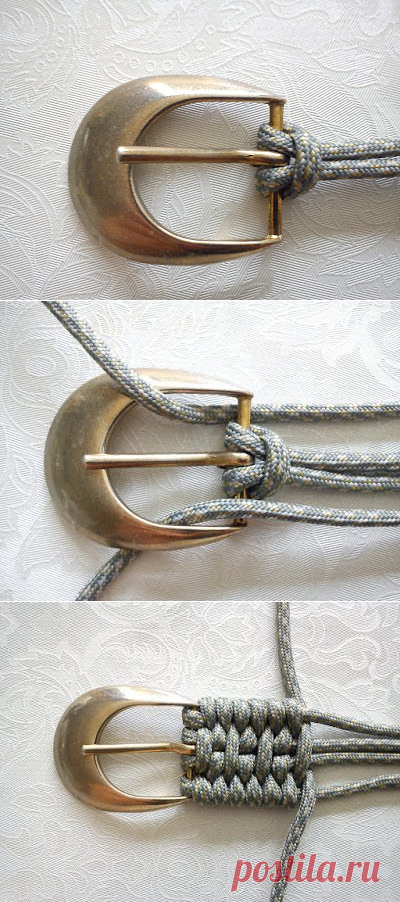 Учебник Для Плетения Пояса • Recyclart