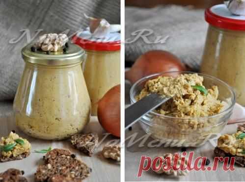 Паштет из фасоли, рецепт с фото