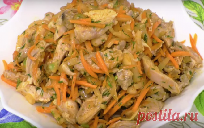 Самое вкусное хе из курицы