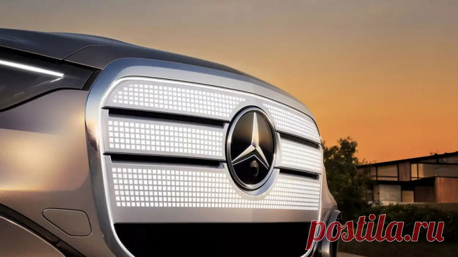Новый дизайн решетки радиатора Mercedes-Benz дебютирует на электромобиле GLC