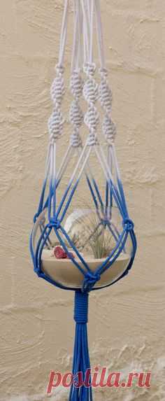 Macrame Terrarium Hangers  Dipped Design por studioraw en Etsy, $149.00