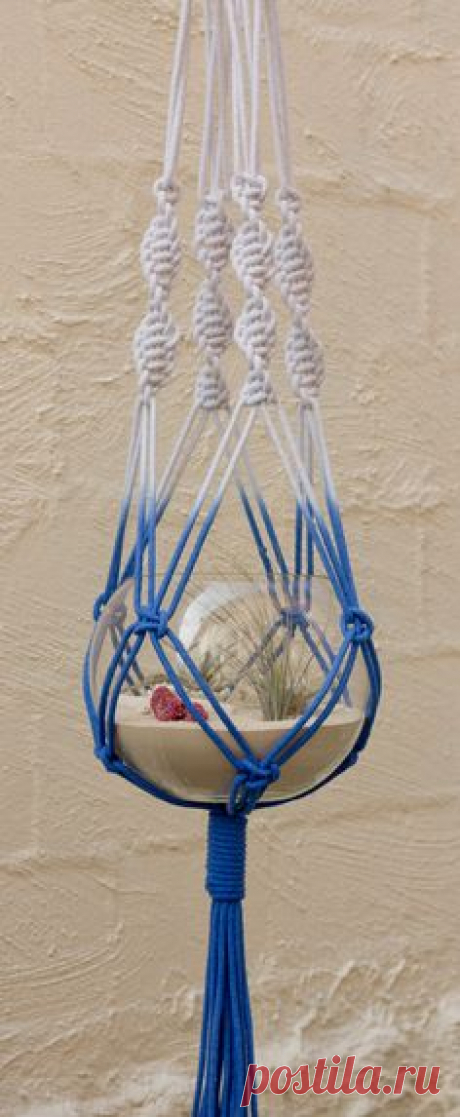 Macrame Terrarium Hangers  Dipped Design por studioraw en Etsy, $149.00