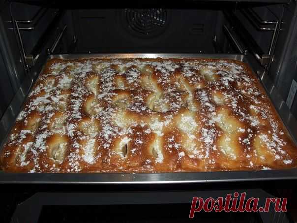 Еще один пирог с яблоками! Просто пирожное!