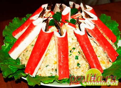 Оригинальный рецепт крабового салата | Рецепты вкусных салатов