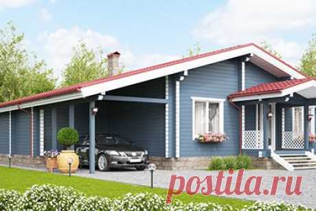 Дома из клееного бруса по всей РФ