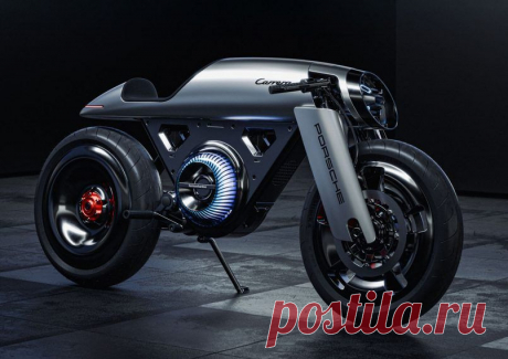 Гонщик призрачной мечты
Porsche Café Racer — это поистине впечатляющий электрический мотоцикл, созданный в результате тесного сотрудничества художника Марека Пиано и дизайнера Радека Стефана. Этот концепт, вдохновлённый культовым стилем Porsche, представляет собой удивительное сочетание винтажного очарования и самых современных технологий.