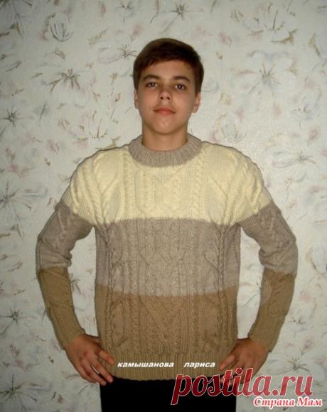 Свитер, ПАСТЕЛЬ, - Вязание - Страна Мам