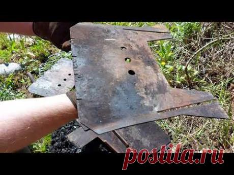 Что с ним стало? Разборный мангал через год.