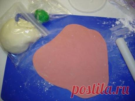 Молочная сахарная мастика : Мастика, марципан, кремы