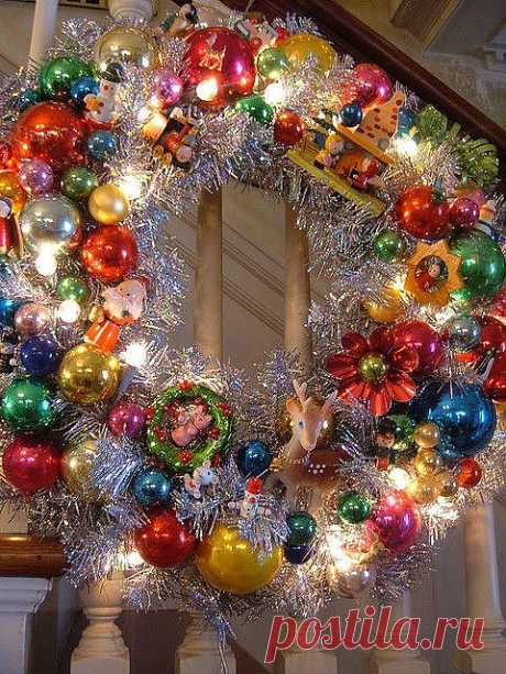 Christmas Bling | Pinspiring WREATHS - 
Всех с наступающим!!!