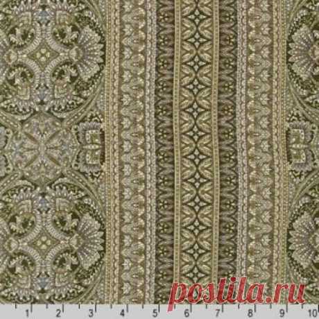 Полосы под старину стальные 13547-156 - Marbella &lt;- R.KAUFMAN &lt;- Ткани - Каталог | StitchCraft