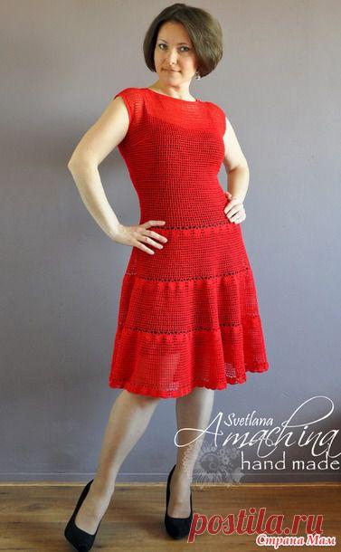 . Платье Salvatore Ferragamo - Моё воплощение!!! - Все в ажуре... (вязание крючком) - Страна Мам