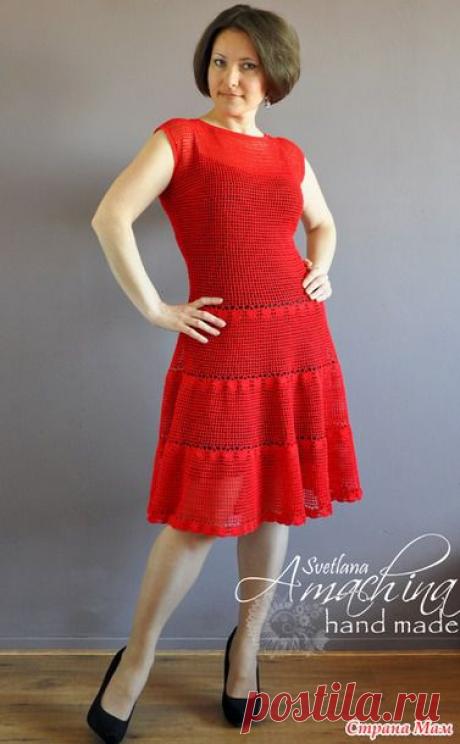 . Платье Salvatore Ferragamo - Моё воплощение!!! - Все в ажуре... (вязание крючком) - Страна Мам