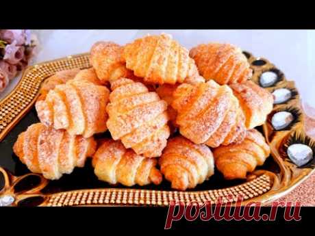 Тает во РТУ! ОЧАРОВАТЕЛЬНЫЕ ТВОРОЖНЫЕ РОГАЛИКИ! ВКУС ДЕТСТВА! ЗА КОПЕЙКИ В 2 РАЗА ВКУСНЕЕ НАПОЛЕОНА!