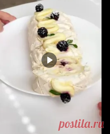 МЕРЕНГОВЫЙ РУЛЕТ