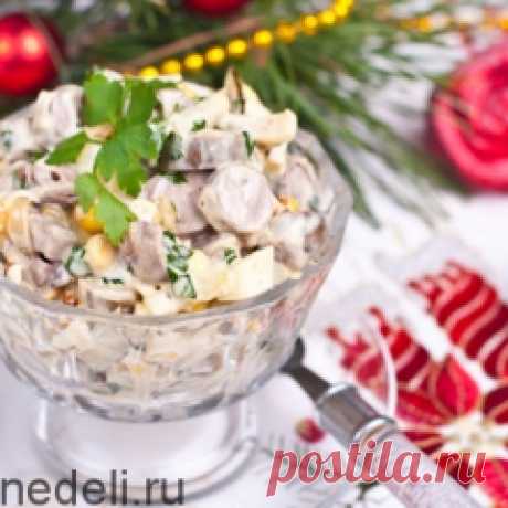 Рецепты салатов на Новый год / Меню недели